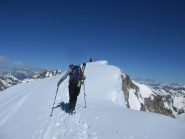 Verso la cima.
