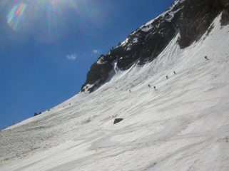 In discesa nella Valle Morta