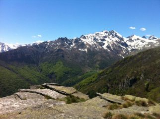 In cima! Vista splendida!