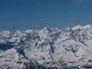 Dalla cima verso la Ciamarella