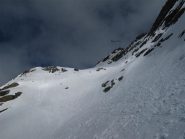 La cima vista dal colle