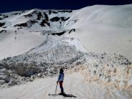 l'imponente valanga su pendii su cui sovente abbiam sciato...