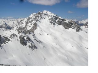 Il Sautron dalla Rocca Bianca..