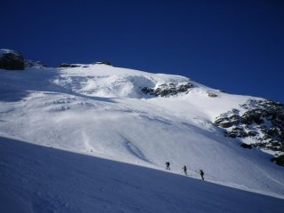 verso il C. Tonini, sotto la Piccola Ciamarella