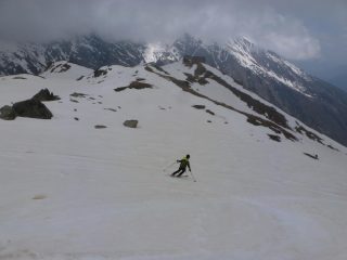 Discesa alla Cima delle Monache