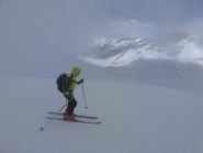 Partenza con nebbia