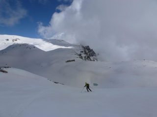 Discesa verso il lago Galambra