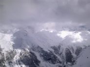  il panorama dalla cima, verso Ghinivert e Pelato