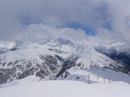 panorama verso il vallone del chisonetto