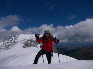 sulla cima 