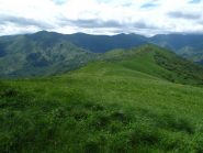 Dal Guardiabella il crinale di salita 
