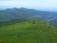 Il crinale verso il Colle di San Bartolomeo