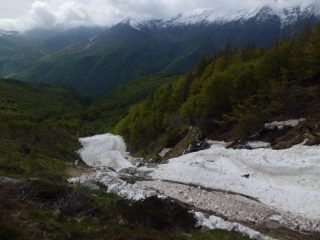 Valanga tra Attia e Sarpeis
