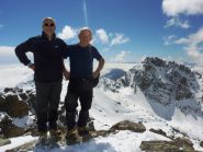 Paolo e Rodolfo con Cima delle Lobbie alle spalle