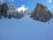 pendio di accesso (qualcuno era anche diretto alla busa della tofana)