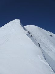La cima dalla cresta est