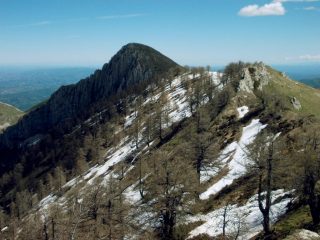 IL Monte Fantino dalla cresta 