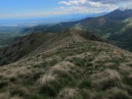 La bella dorsale per il Bitogno e la Torretta delle Cime