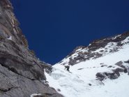 Calata sulla seconda goulotte