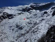 vallone di Usàiri al centro l'alpe giardino