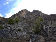 avvicinamento faticoso alla base delle vie