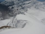 Dalla Punta Adami, sempre gelo