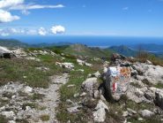 Sul crinale prima dell'Armetta