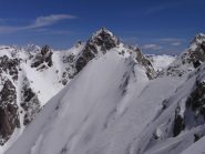 Ag. de Chambeyron dalla cresta sommitale 