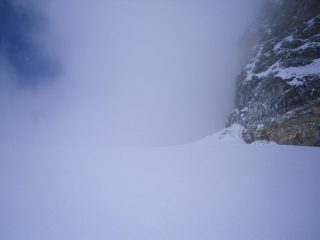 quota 3050,il colletto della Granta,non si vede più nulla...