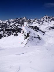 il canale est visto dal monte Maniglia