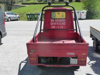 fine gita: sul piazzale della seggiovia...