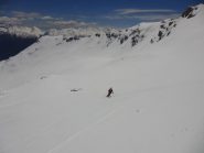 Si scende contemplando il panorama