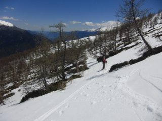 Rientrando sulla mulattiera