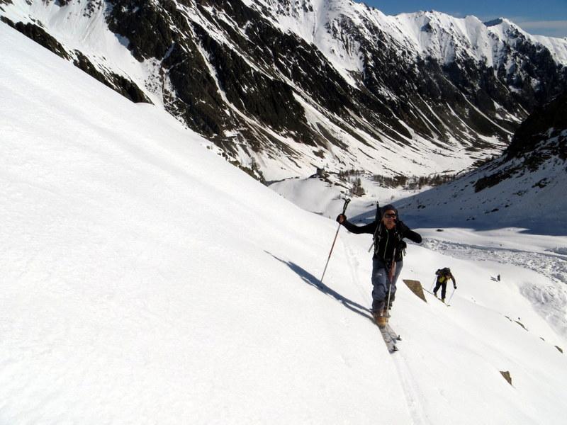Il Rifugio Migliorero là in fondo