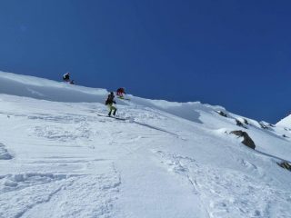 Passaggio ostico per accedere al canale