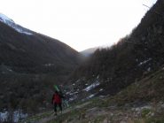 portage fino alla Croce del Soldato (2050 m)