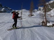 Fuori dalla valanghe, sotto il Piano degli Alamant