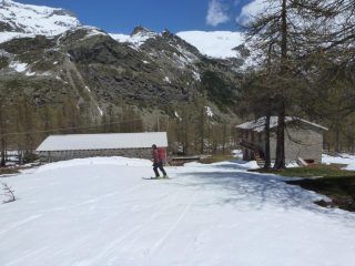 Arrivo all'alpe Ghiaire