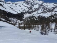 Discesa dal colle Tovetto