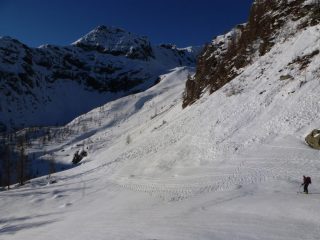 L'imbocco della Valle Saulera
