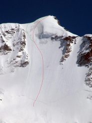 la parete con le due possibilità di disce