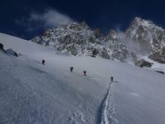 Verso la costa piatta gelata