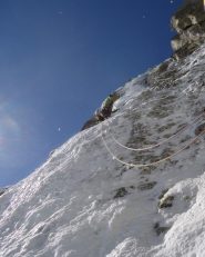 all'inizio del 5° tiro