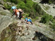 Marta all'uscita di per elisa. Luigi in sosta 