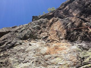 Il passo di 6b del secondo tiro