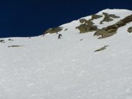 parte superiore del canale