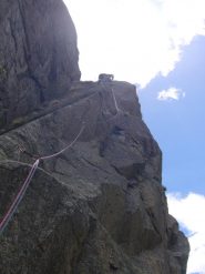 Andrea esce sul bellissimo spigolo finale