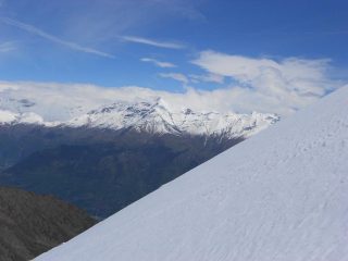 il rocciamelone da metà discesa