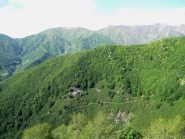 il sentiero Z6 che si percorre poi in discesa 