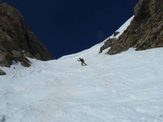 Scendendo dalla Breche